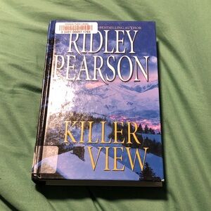 👶🏻 Ridley Pearson "Killer View" Hardcover Book